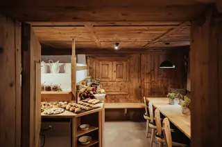 Breakfast at the Ostí Vedl farmhouse