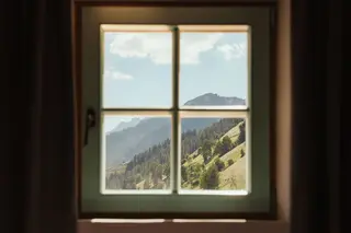 View from the window on Juac in Longiarù